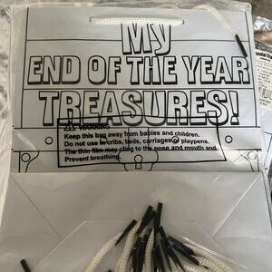 Color Your Own Medium End Of Year Treasures Take Home Bags (2 Of 12 Each)